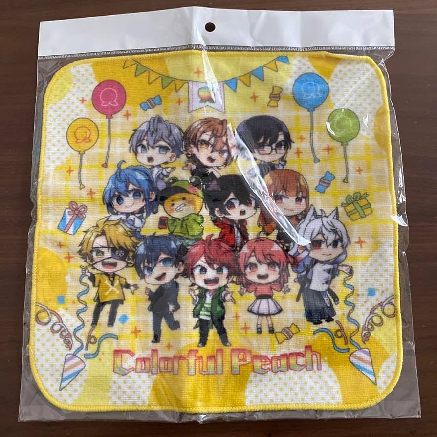Amazon.co.jp: イオン限定 カラフルピーチ ハンドタオル Party